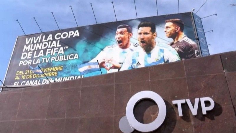 La TVP no transmitió el partido entre Argentina y Chile por las Eliminatorias. (NA)