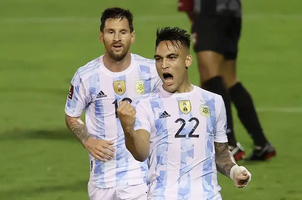 Eliminatorias: Argentina goleó a Venezuela en Caracas
