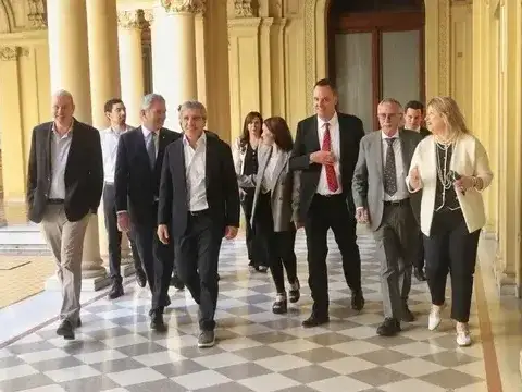 El Gabinete se reunió en la Casa Rosada.