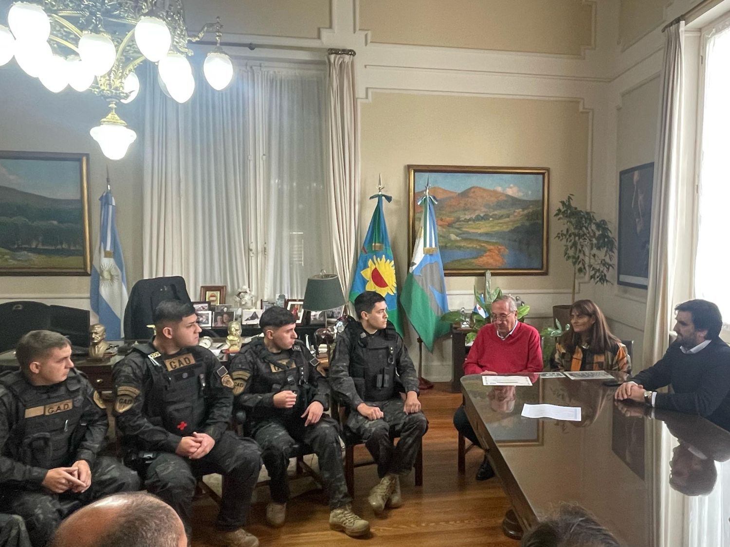Efectivos policiales tandilenses regresaron a la ciudad tras pedido formal al Ministerio de Seguridad