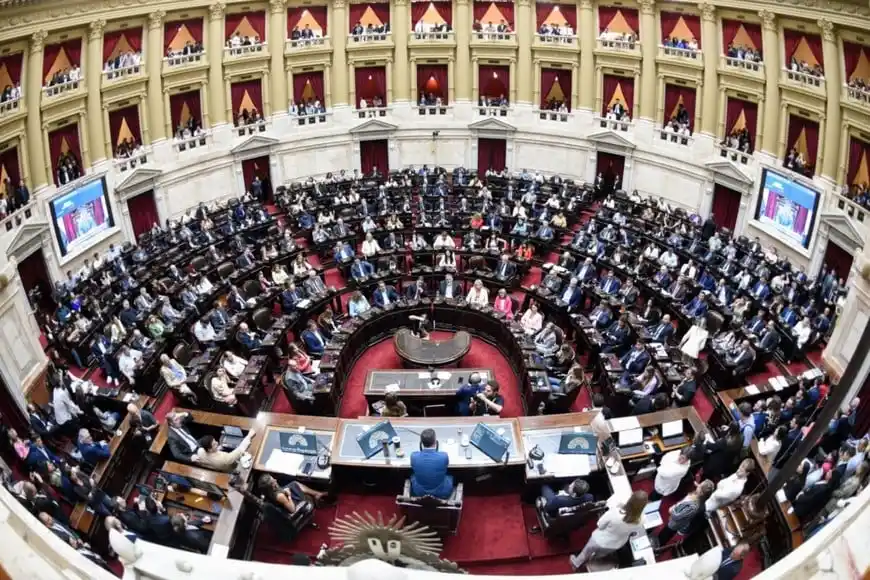Cámara de diputados de la Nación.