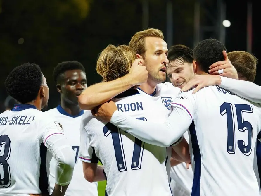 H.Kane, el capitán de la selección inglesa que ya tiene a sus 26 jugadores para el Mundial 2026. Foto: AFP