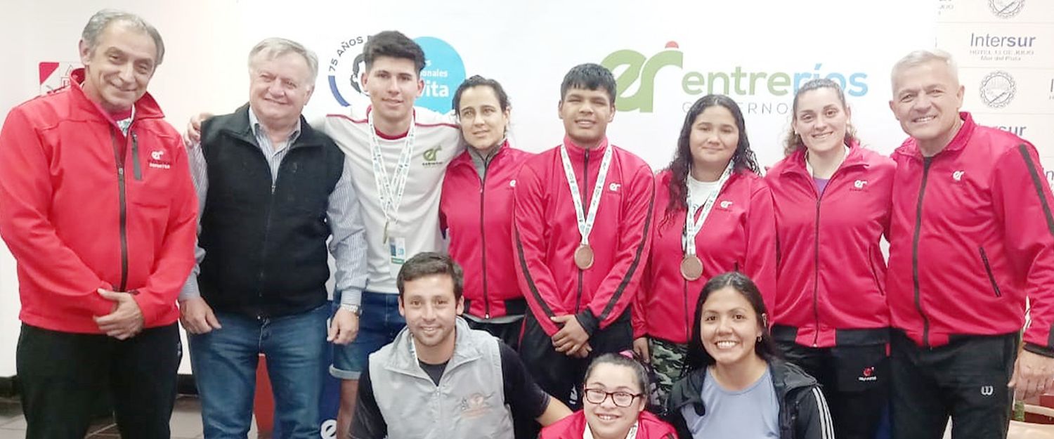 Llegaron las primeras medallas para Entre Ríos en la Final Nacional en Mar del Plata