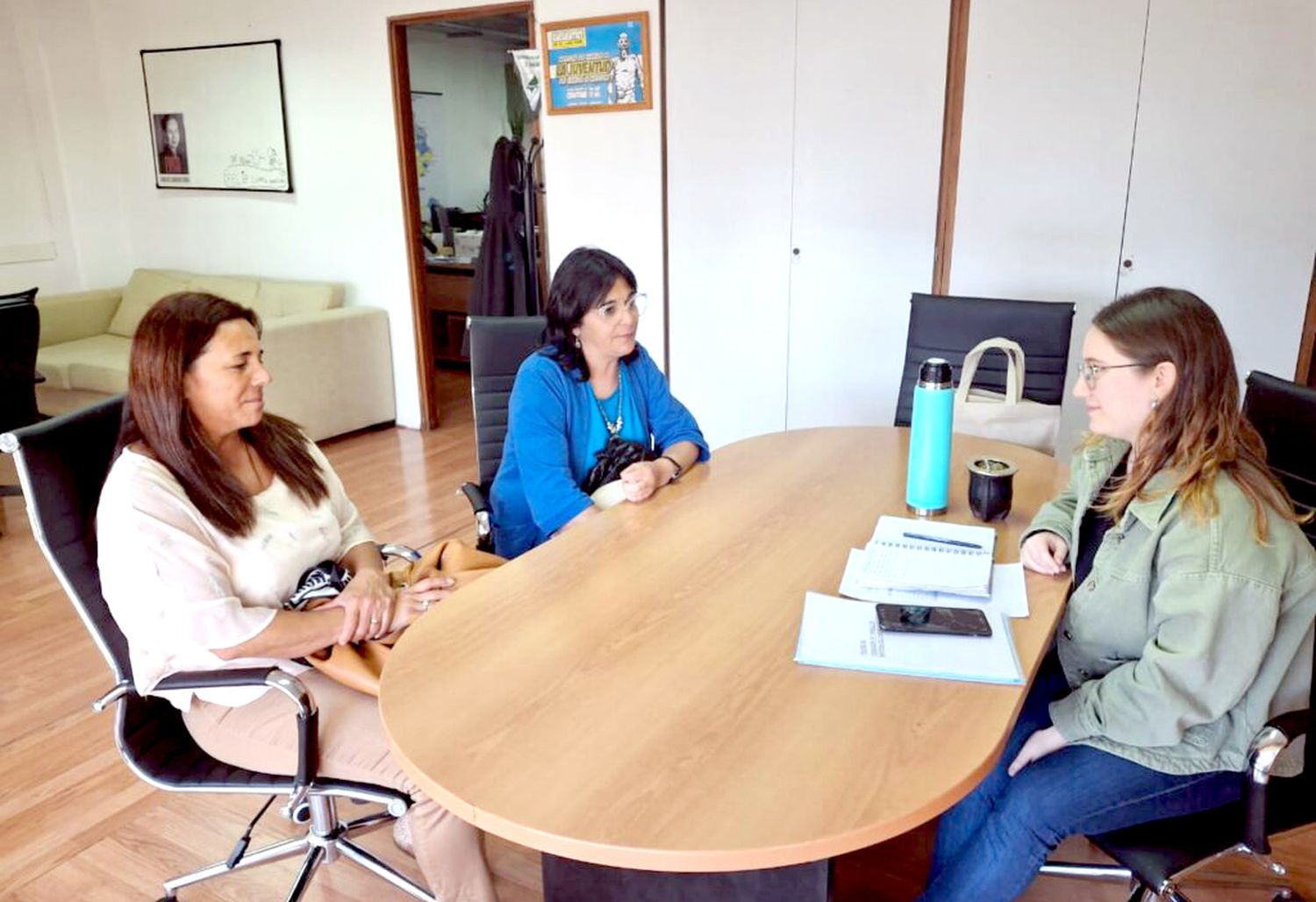 Gestión. De la funcionaria de Desarrollo Social,  Paola Moreno