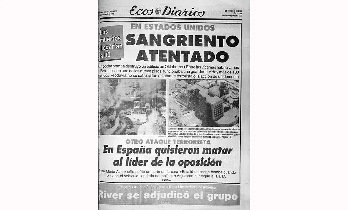 Jueves 20 de abril de 1995