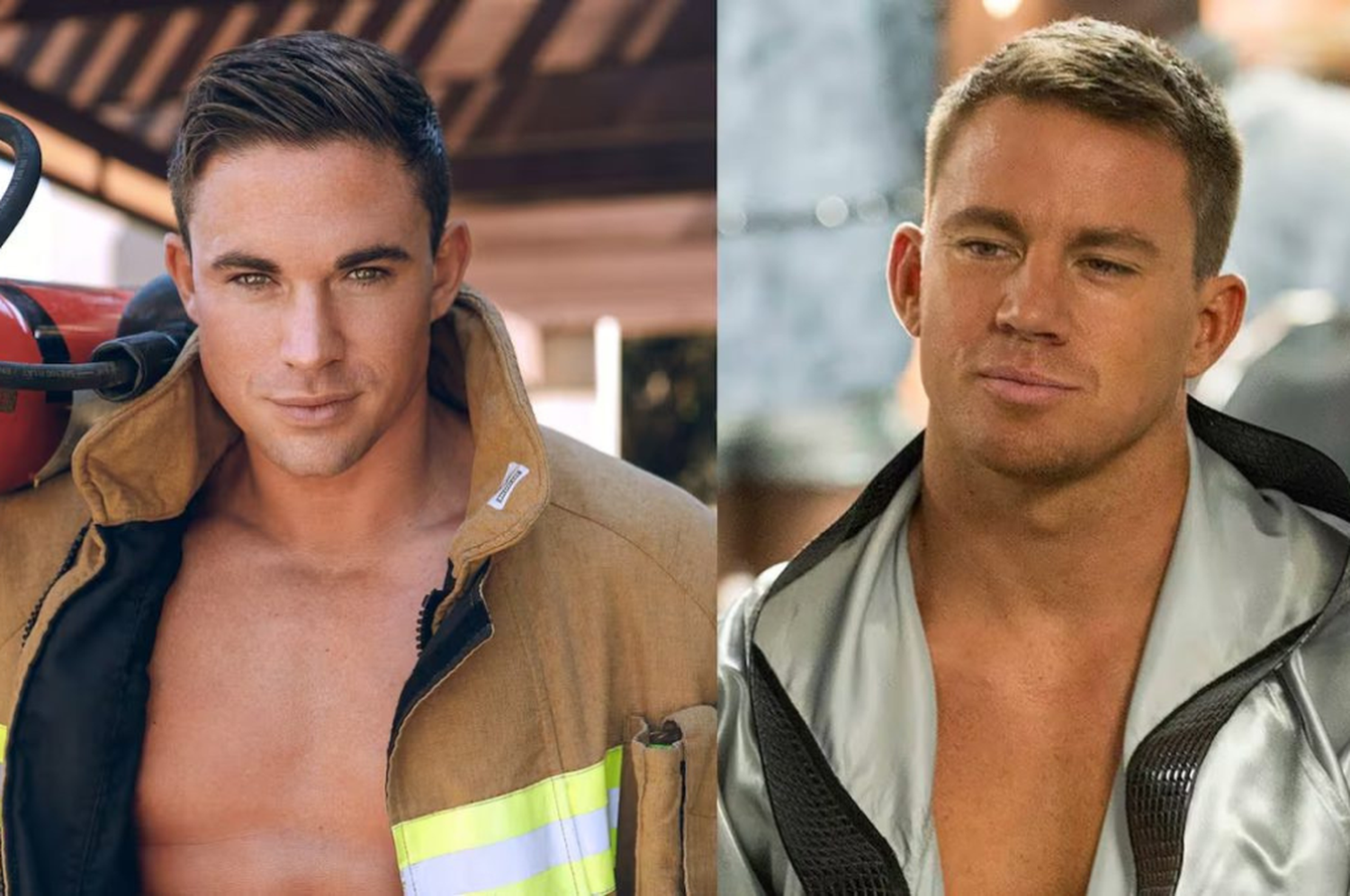 El influencer es idéntico al actor Channing Tatum.