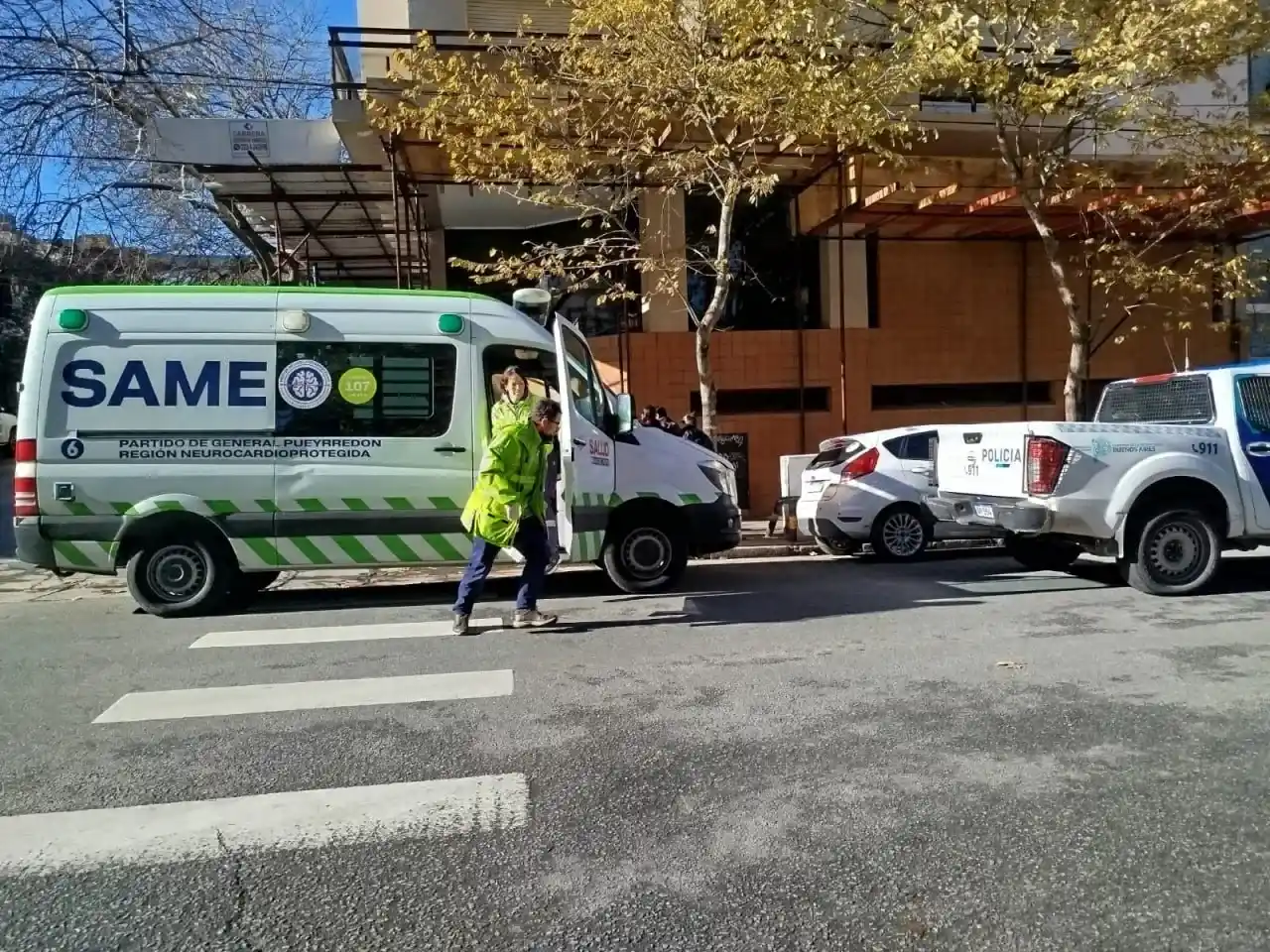 Muerte en el centro