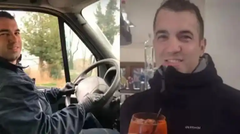 Nicolás Matías del Río residía en Italia junto a su familia.