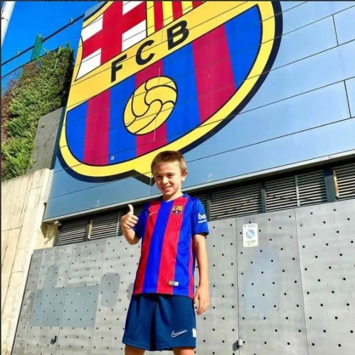 El niño argentino que ilusona al Barcelona