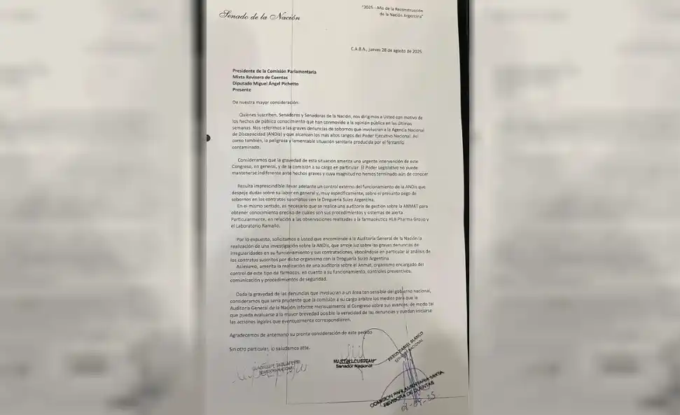 Fentanillo ANDIS Senado