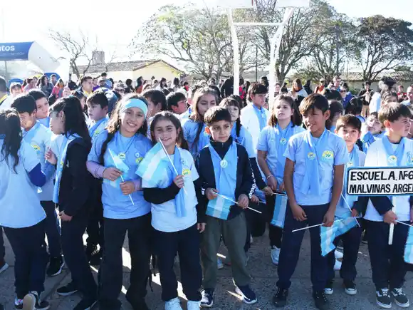 Festival patrio en Barrio La Bianca