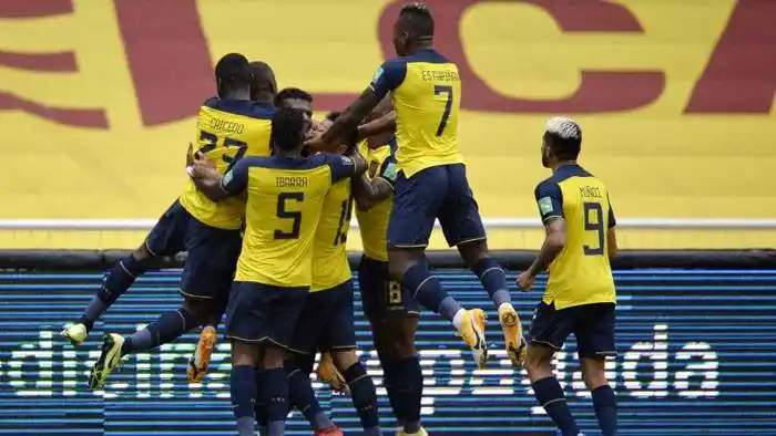 Ecuador le dio una lección de fútbol a Colombia y lo goleó 6-1