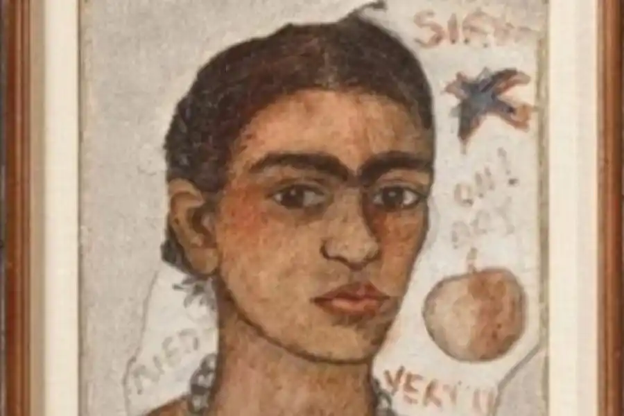 Subastaron en más de US$8 millones una obra que Frida Kahlo había tirado a la basura porque no le gustaba