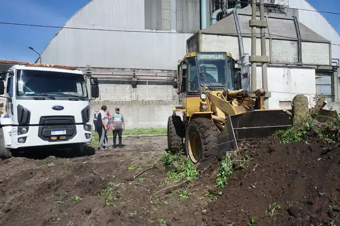 municipio trabajando