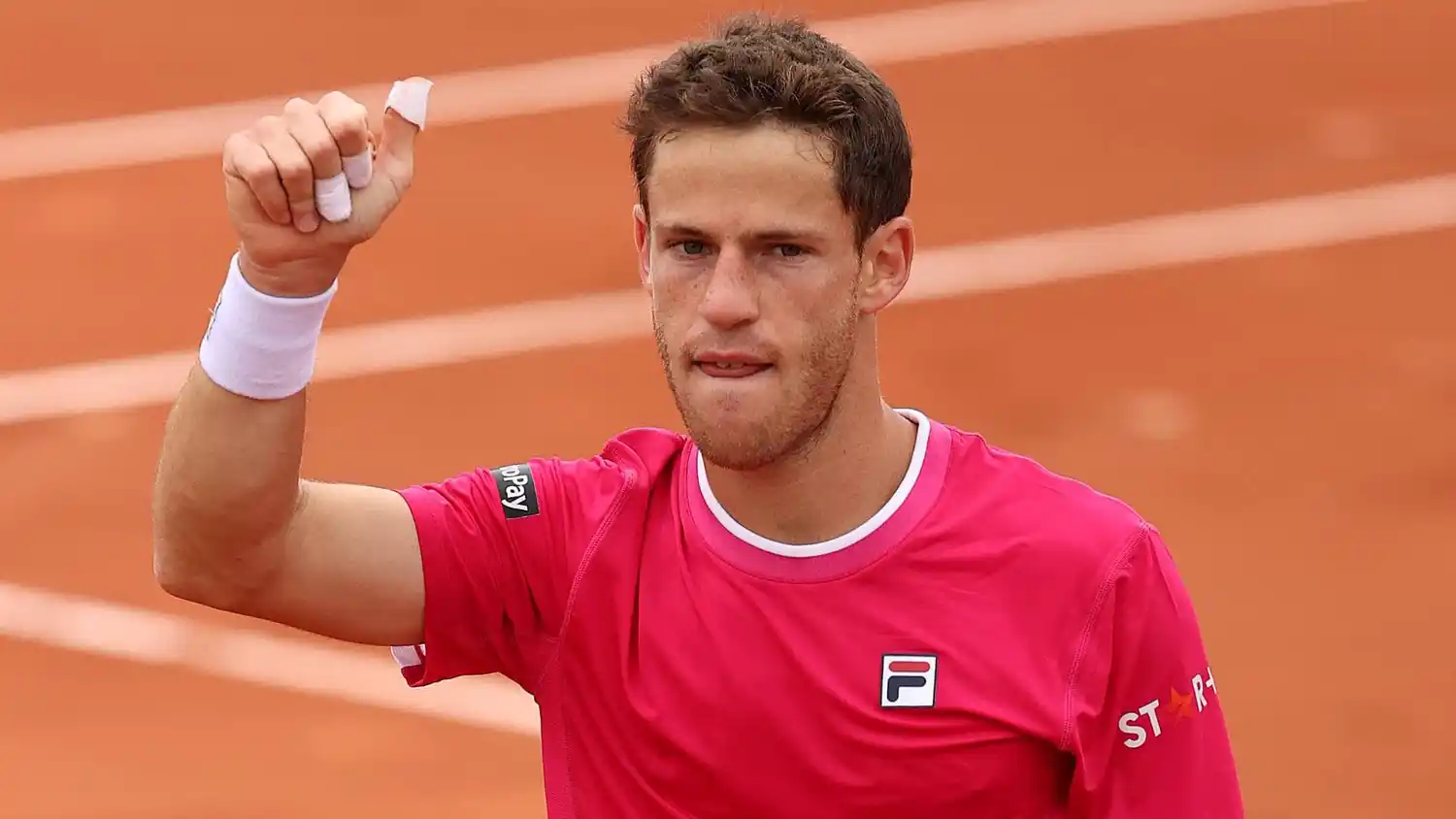 Schwartzman avanzó tras una gran remontada