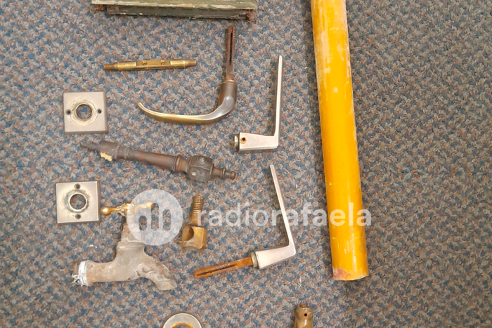 Los elementos recuperados por los efectivos