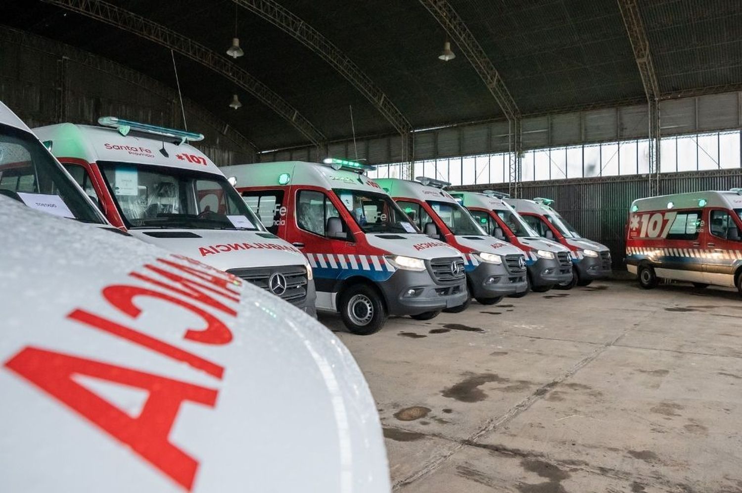 La provincia adquirió 60 nuevas ambulancias de alta complejidad