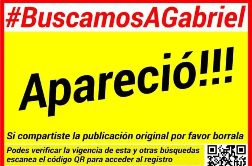 Apareció el joven marplatense que estaba desparecido hace más de un mes