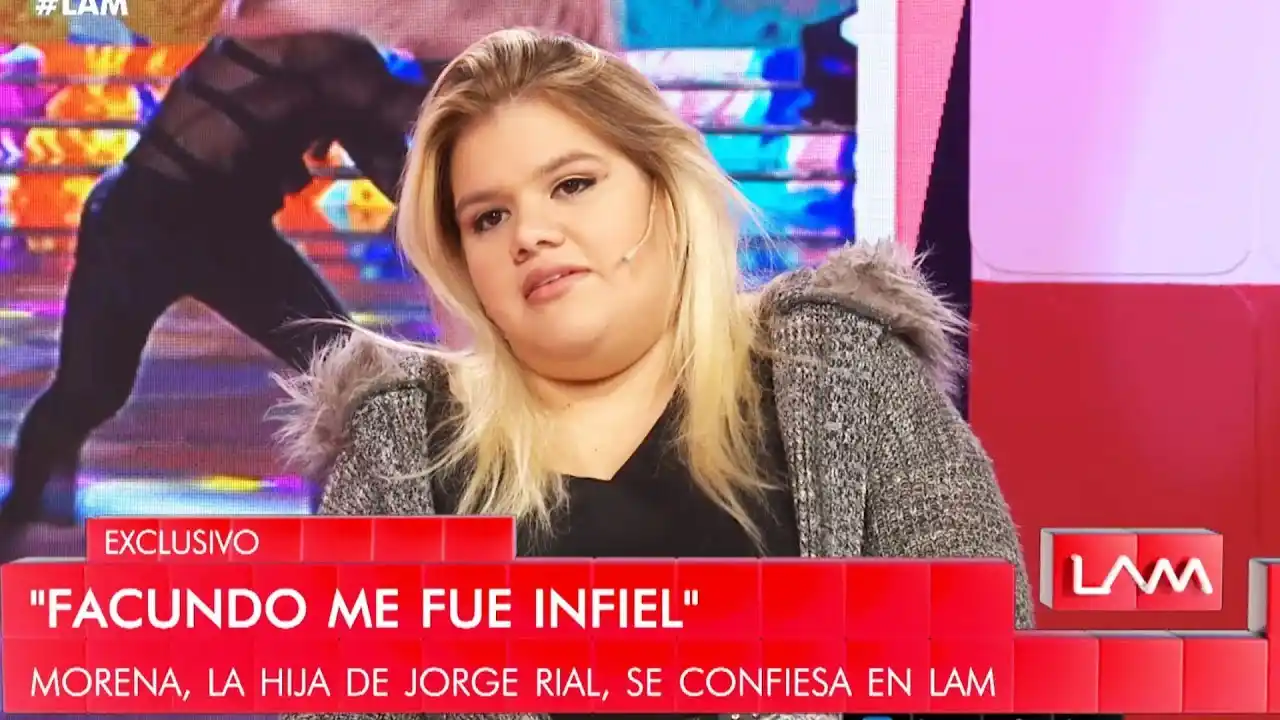 More dijo que Facundo le fue infiel y que le da asco