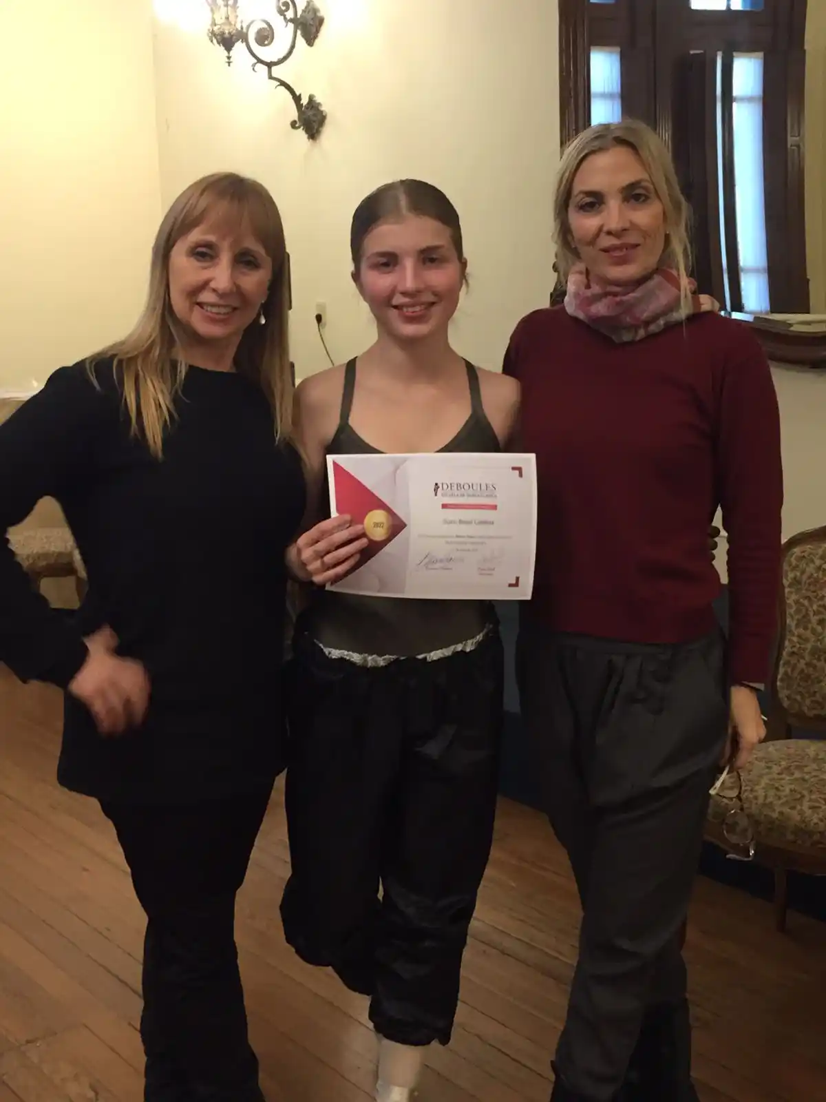 Ecos de la capacitación que dictó la bailarina Elenora Cassano