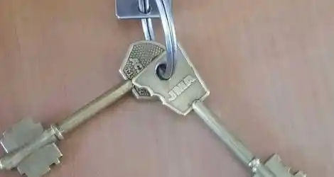 Llaves encontradas