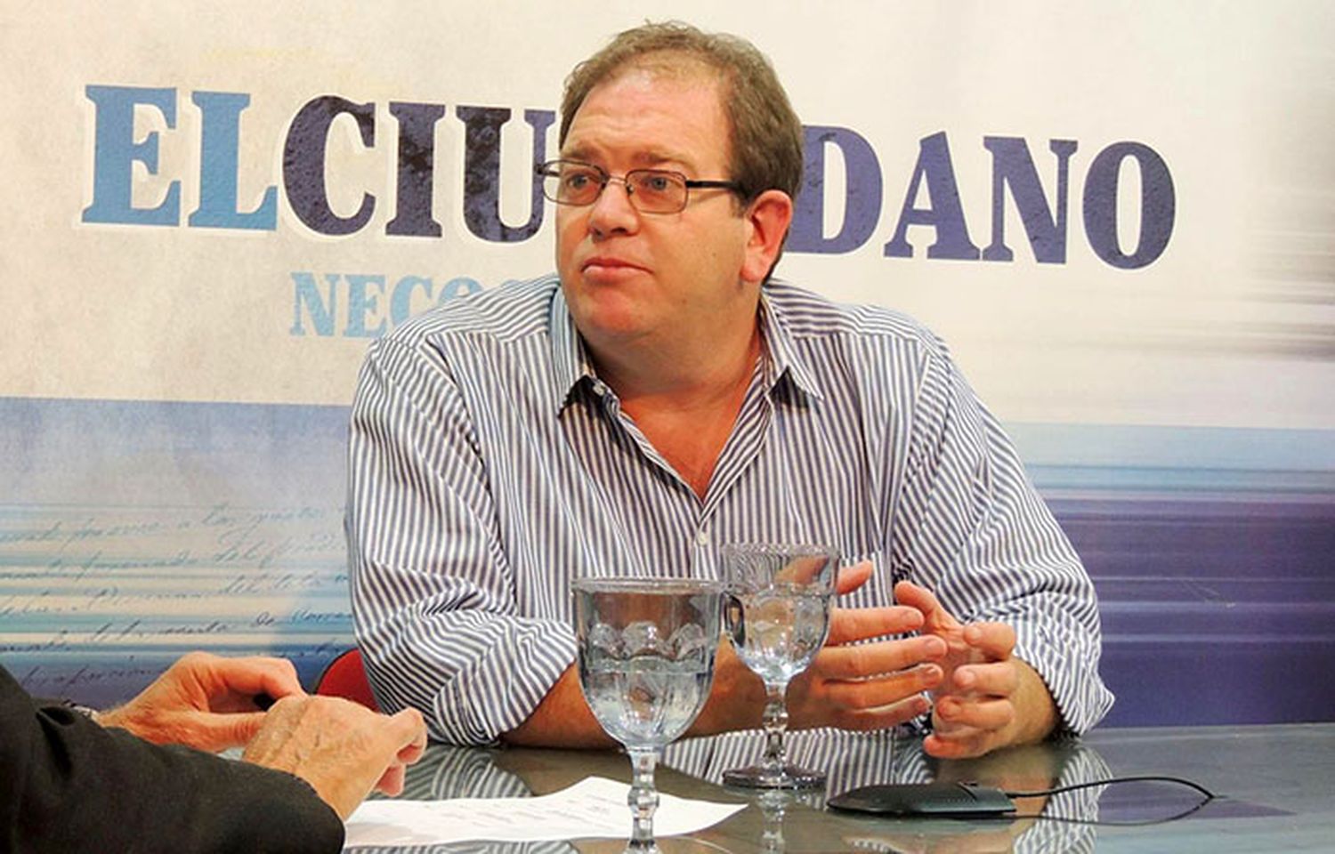 Eugenio Cardenau, presidente de la Sociedad Rural de Necochea.