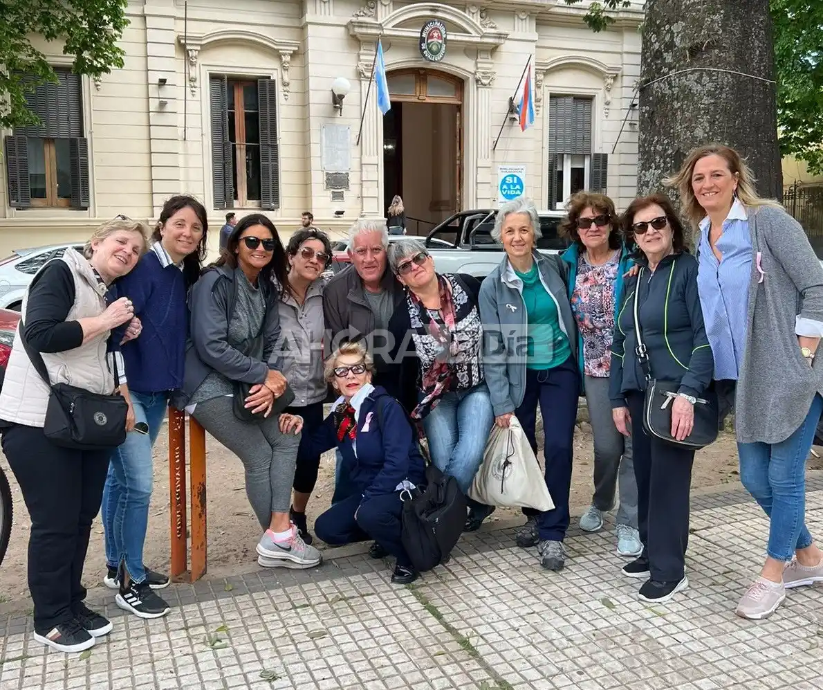 "Transitoriamente podría llegar a estar la combi", manifestó un ex paciente oncológica que se reunió con Piaggio