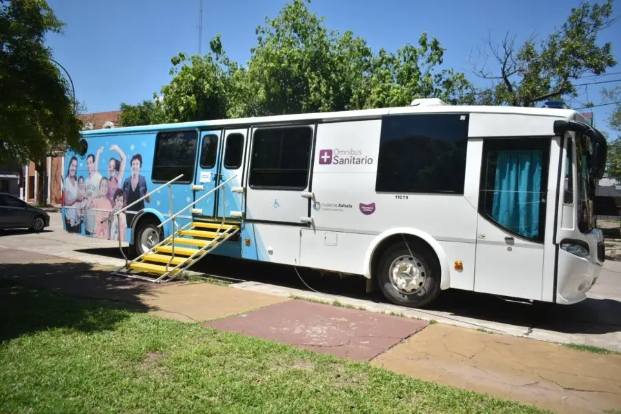 El Ómnibus Sanitario visita barrio Güemes