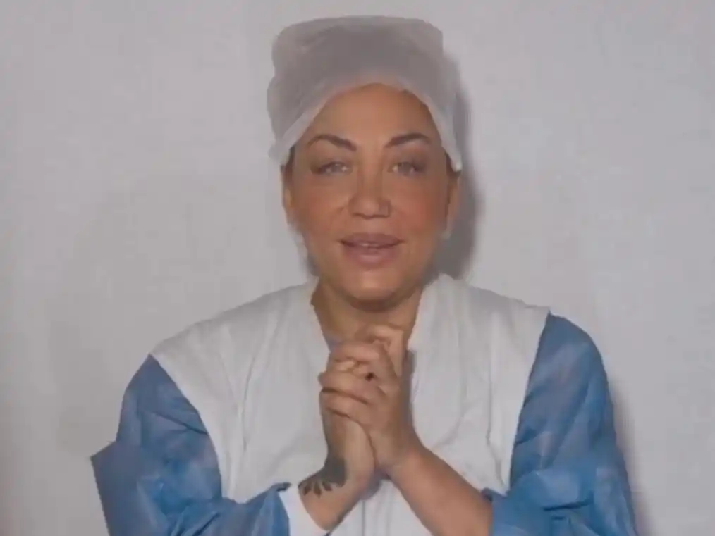 Lowrdez realizó un challenge minutos antes entrar al quirófano