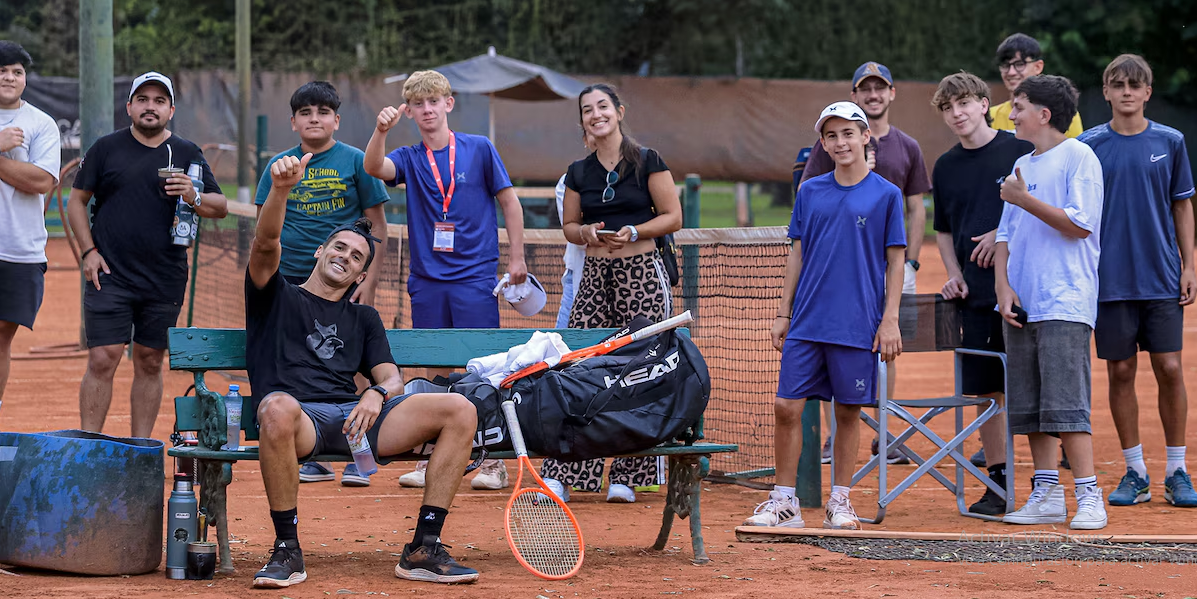 La Mojarra se entrenó en su llegada a Córdoba de cara al torneo. Foto: Prensa ATT