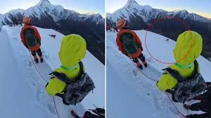 El hecho ocurrió en China y quedó grabado por uno de sus compañeros.