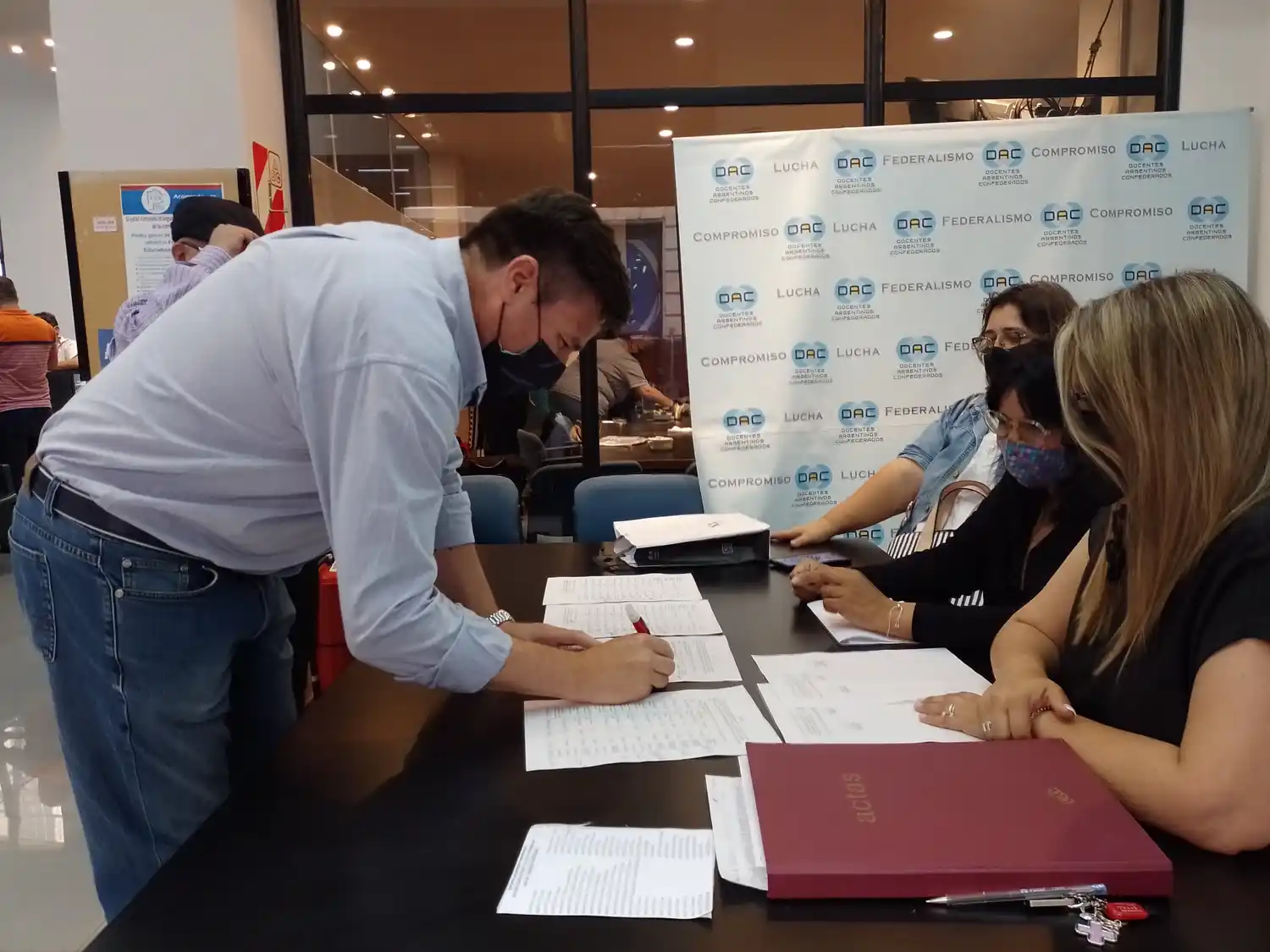 El sampedrino Diego Altolaguirre, secretario adjunto de Docentes Argentinos Confederados