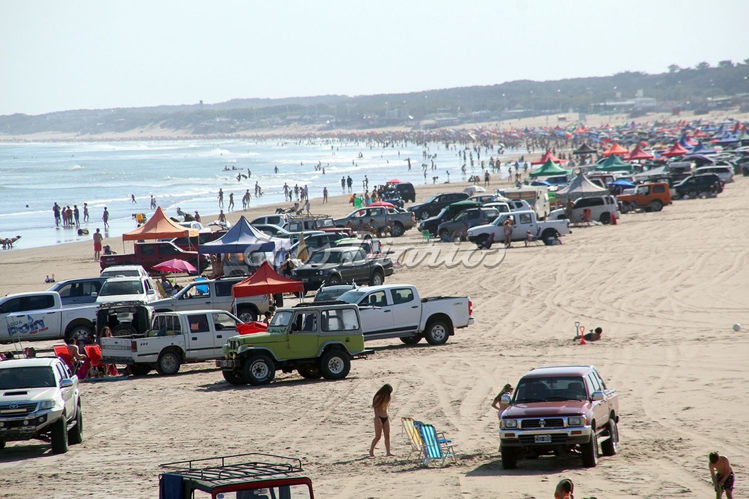 4x4 en la arena