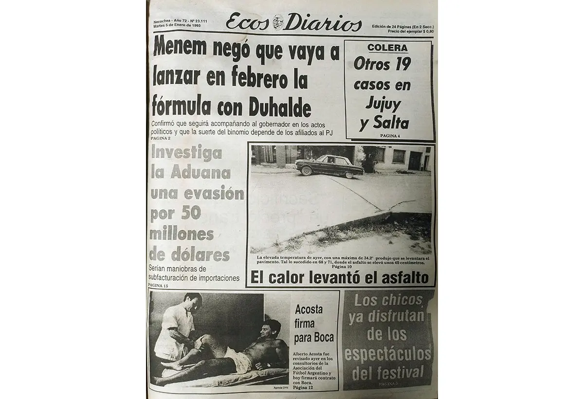 Martes 5 de enero de 1993
