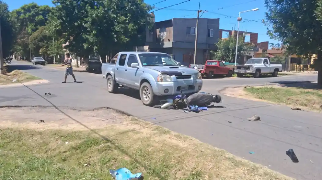 El accidente sucedió este domingo por la tarde.