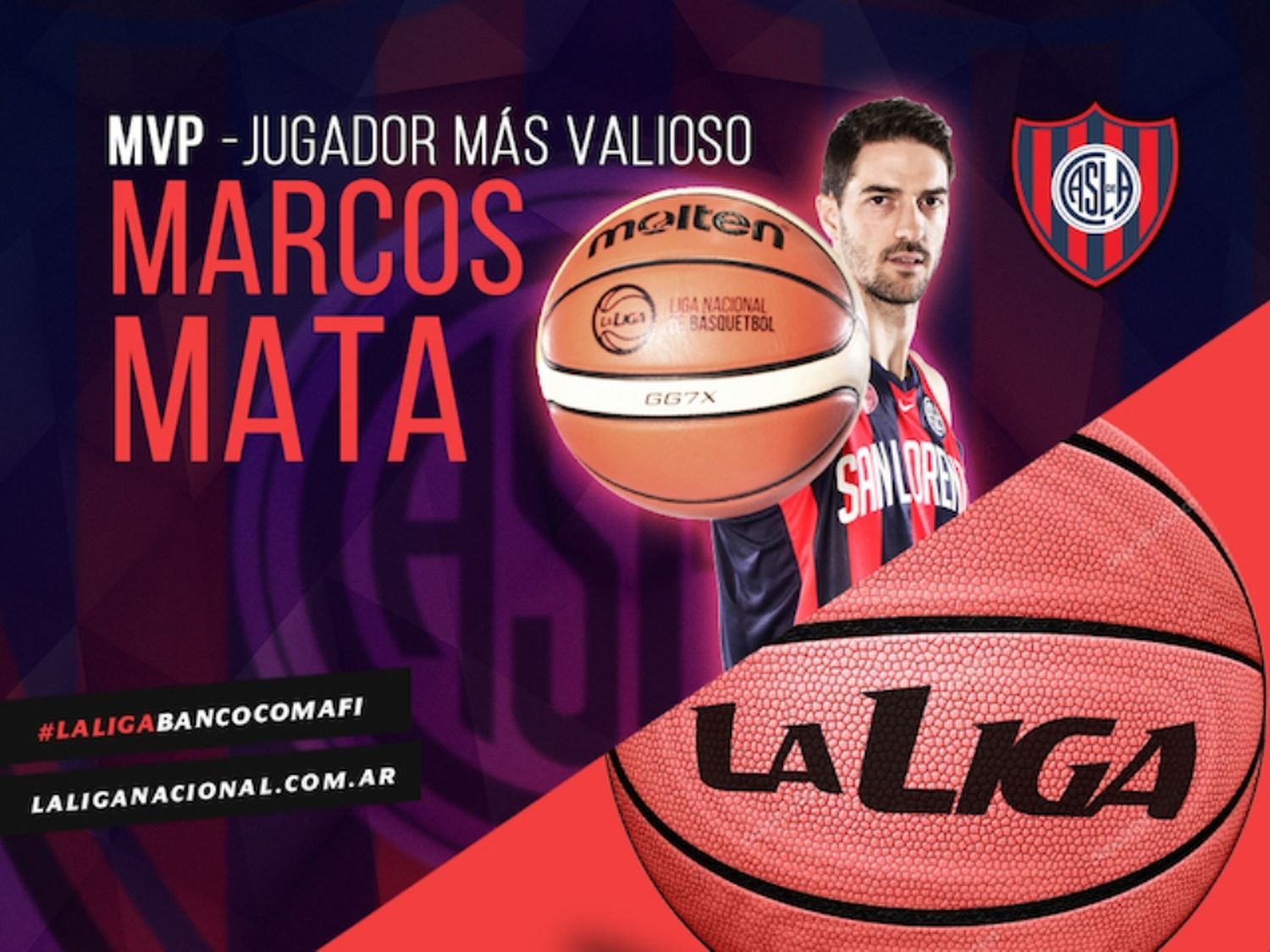 Marcos Mata es el MVP de la Liga Nacional