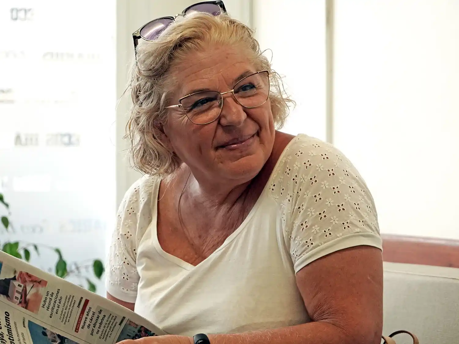 Ligia De Rosa. Transmite pasión y optimismo por el arte y lo demuestra en  sus obras