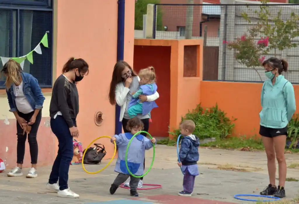 Los jardines maternales municipales retomaron las actividades presenciales