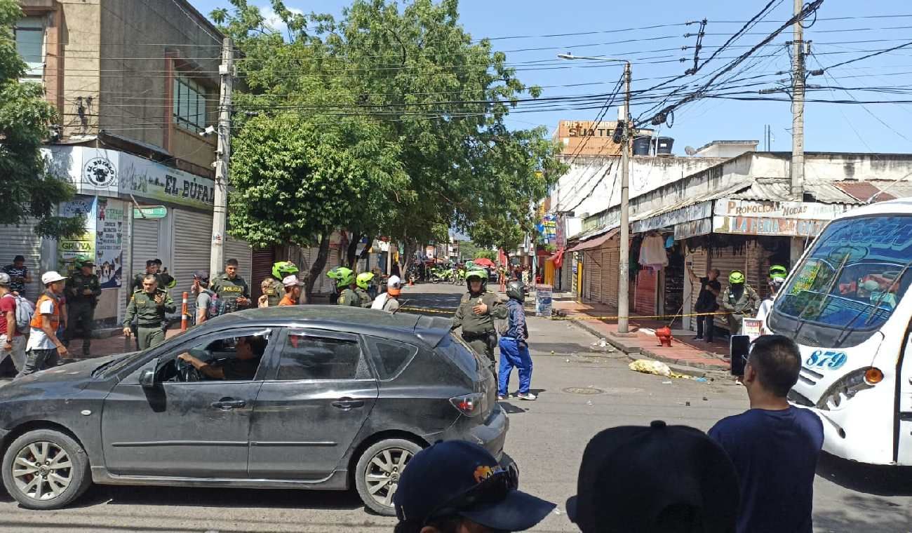 Atacan con granada en el centro de Cúcuta