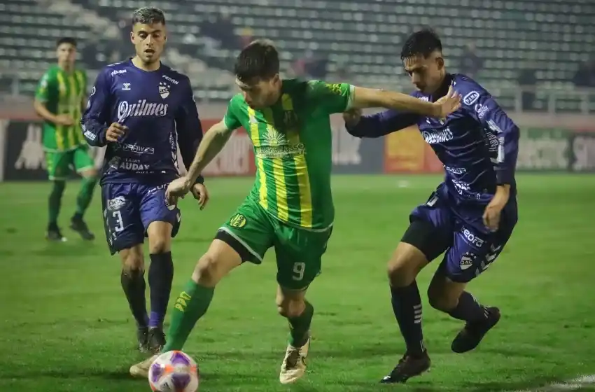 Sobre el final, Quilmes amargó el debut de Coyette