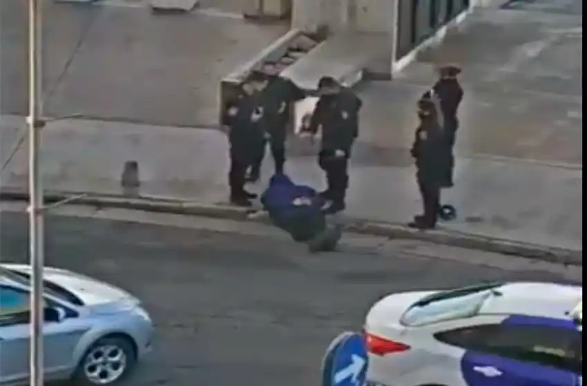 Fuga fallida: fueron vistos por cámaras cuando escapaban con un celular robado y los detuvieron