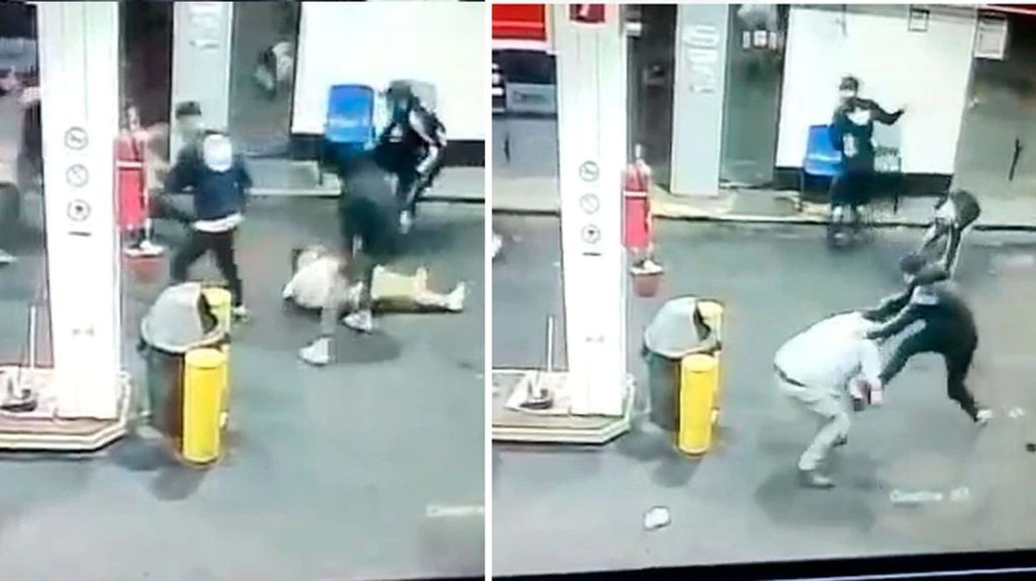Video impactante: Así mataron de un piedrazo a un hombre que intentó separar una pelea entre bandas en José C. Paz
