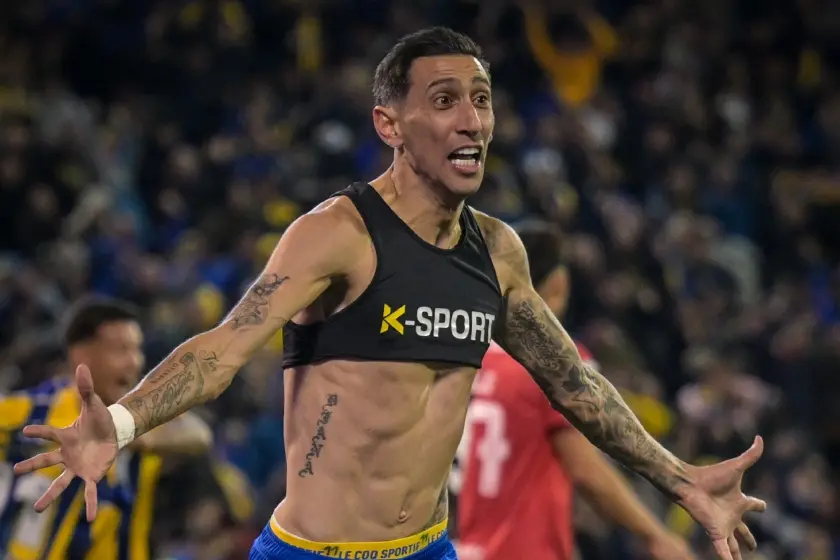 Di María, tras marcar el gol de la victoria canalla en el clásico rosarino: "Lo soñé toda mi vida"