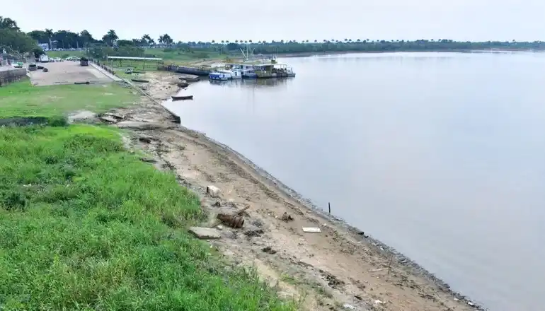 Continúa la veda por bajante extraordinaria de los ríos