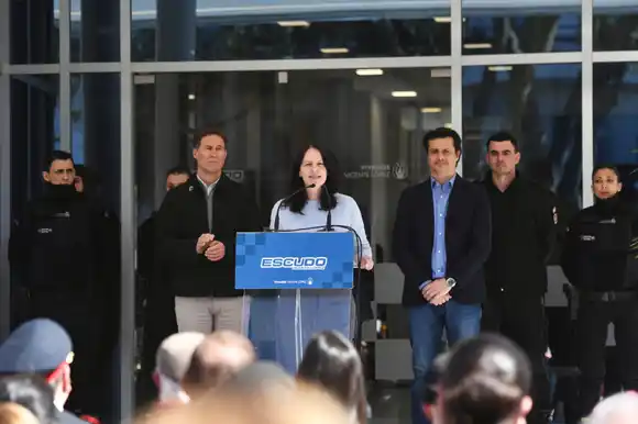 ESCUDO en Vicente López: Soledad Martínez puso en marcha la Estación de Control Urbano para la Defensa y el Orden