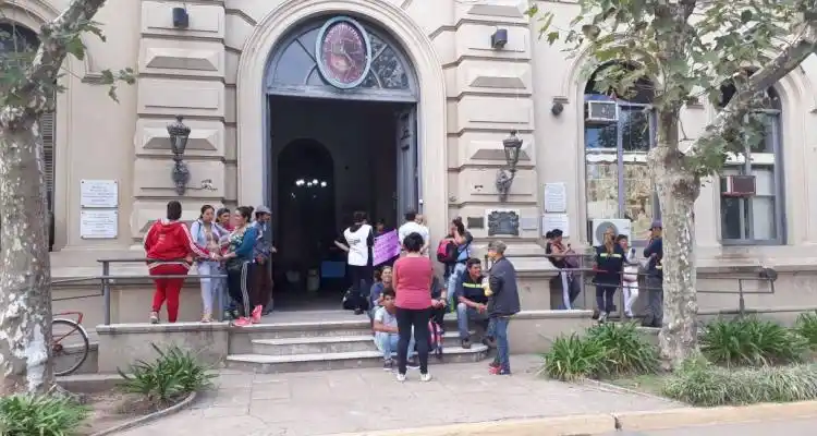 Reclamo de recuperadores de residuos en el municipio