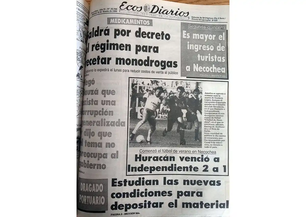 Sábado 18 de enero de 1992