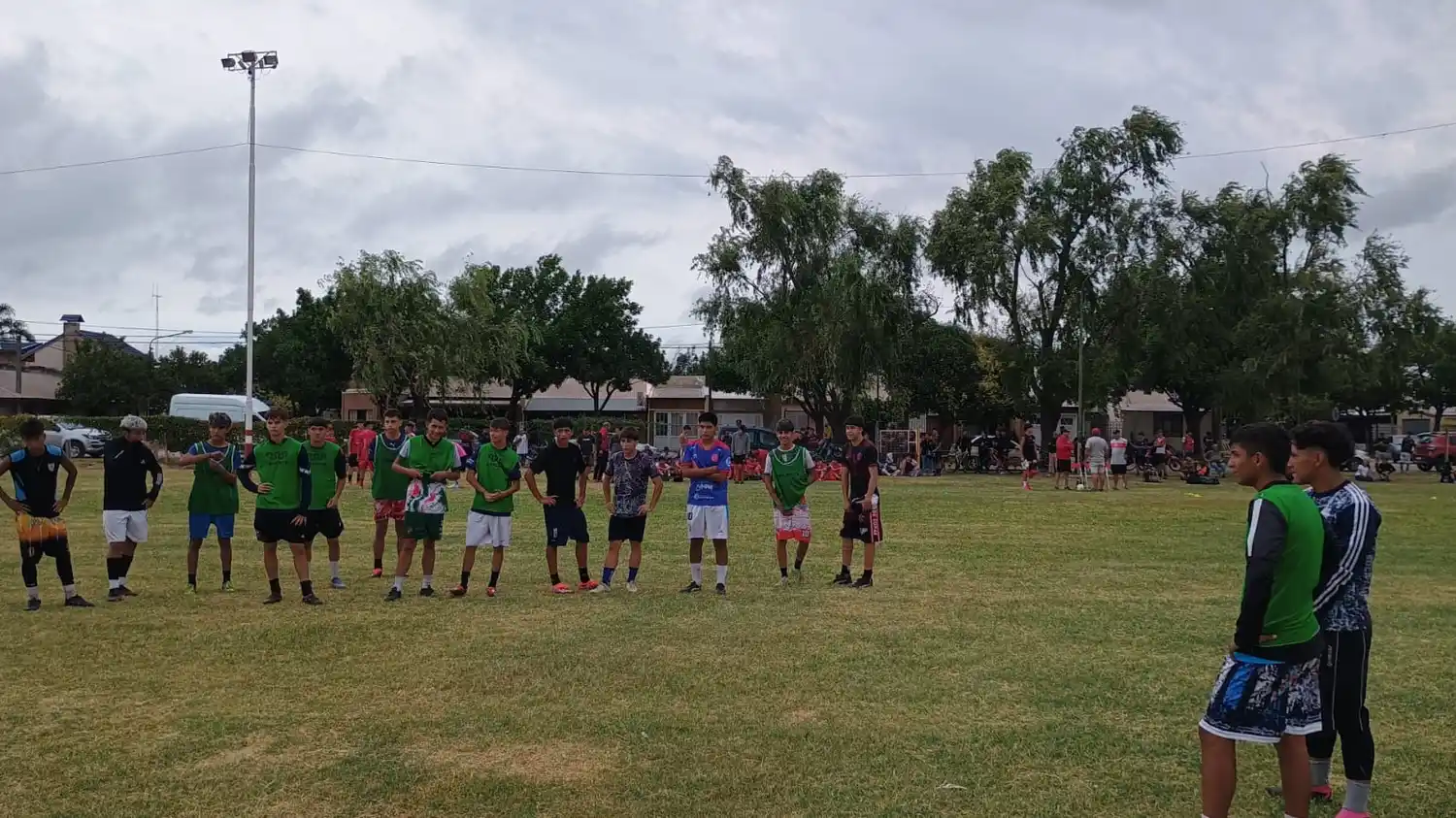 Imagen de la prueba en el Predio Auxiliar de Ferrocarril del Estado.
