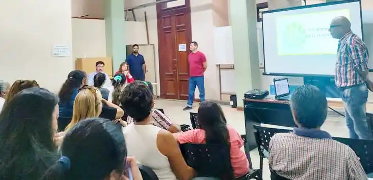 Se realizó capacitación para emprendedores locales