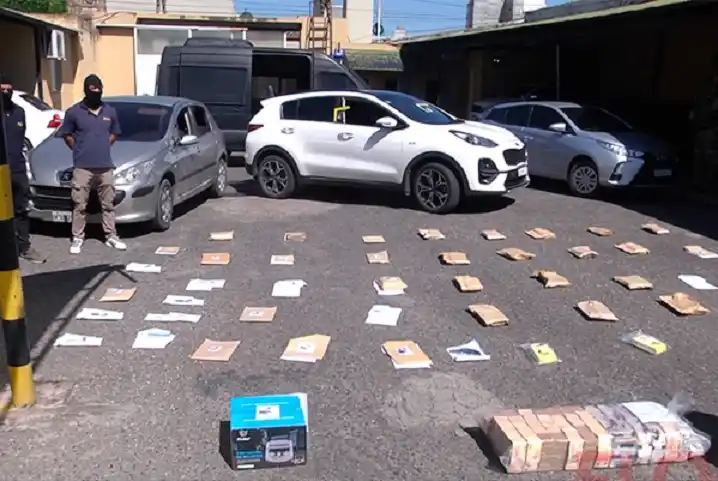 Allanamientos en Entre Ríos: decomisan 18 kilos de cocaína y detienen a narcotraficantes
